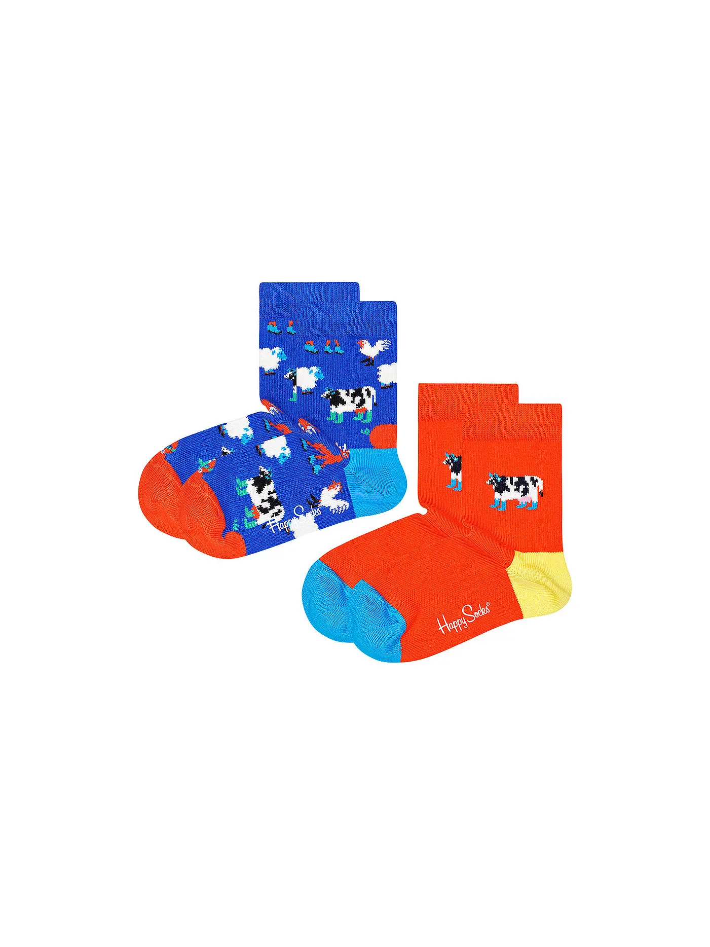 HAPPY SOCKS | Kinder Socken FARMLIFE 2-er Pkg. bunt | 